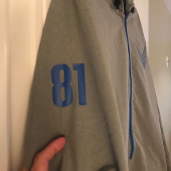 💙NIKE Hooded Half Zip Windbreaker Jacket - Picture 3 of 8